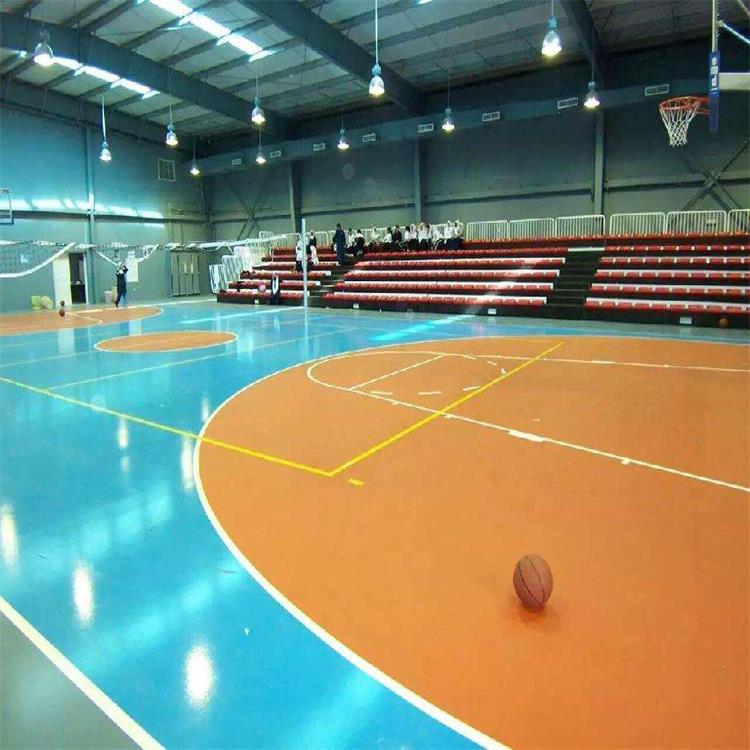 四川硅PU室内篮球场建造