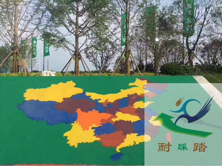 广州广州塑胶跑道施工效果图