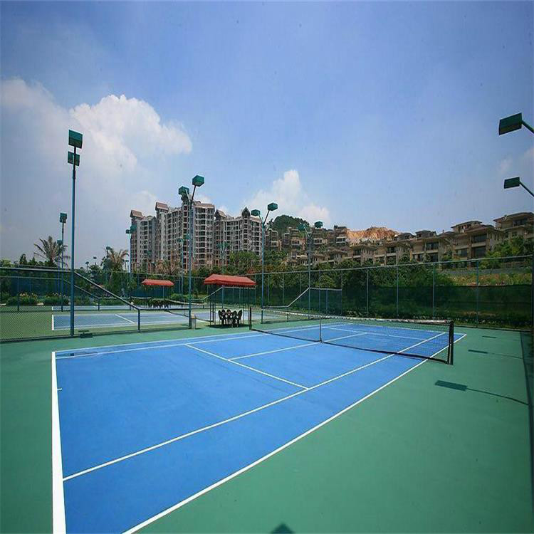 重庆硅PU羽毛球场承建